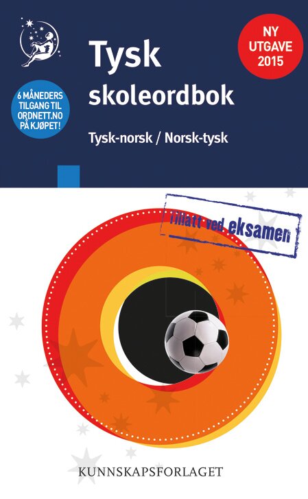 Cover of German-Norwegian-German School Dictionary